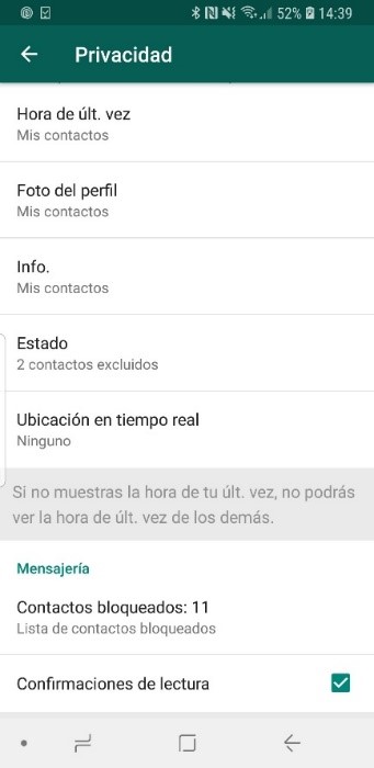 Quitar doble clic WhatsApp